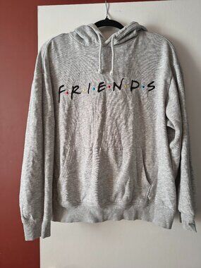 NWOT Official Friends TV Show Grey Hoodie Sz S